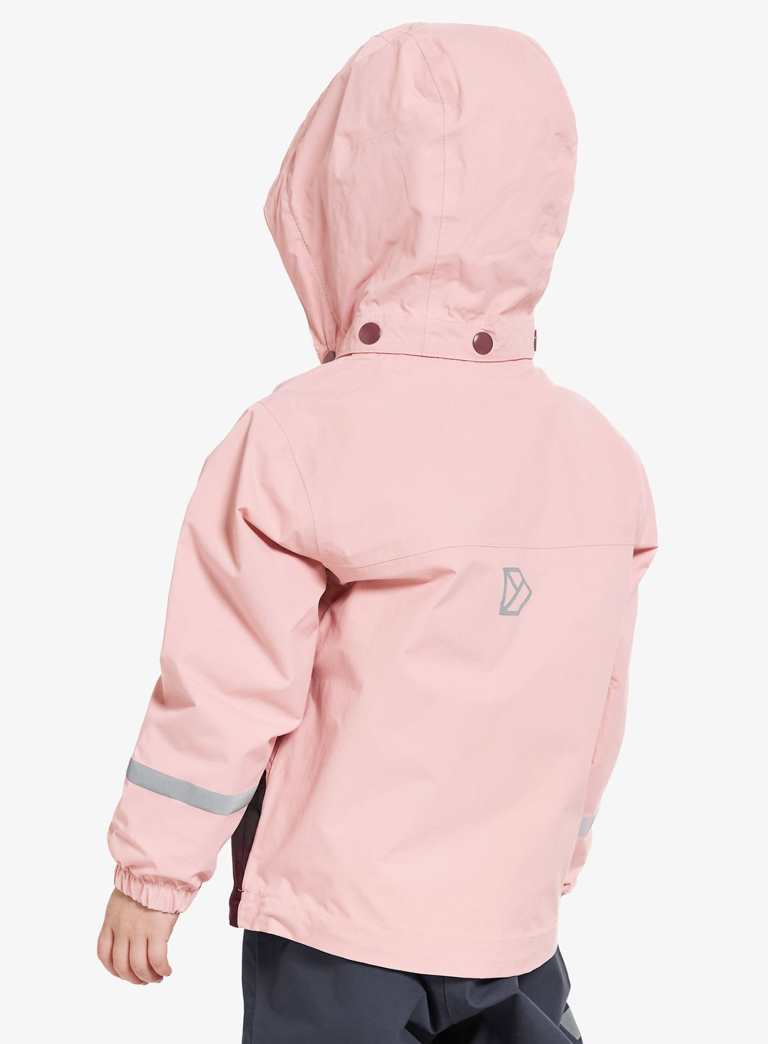 Vaikiška striukė Didriksons Bladet Jacket - dusty pink