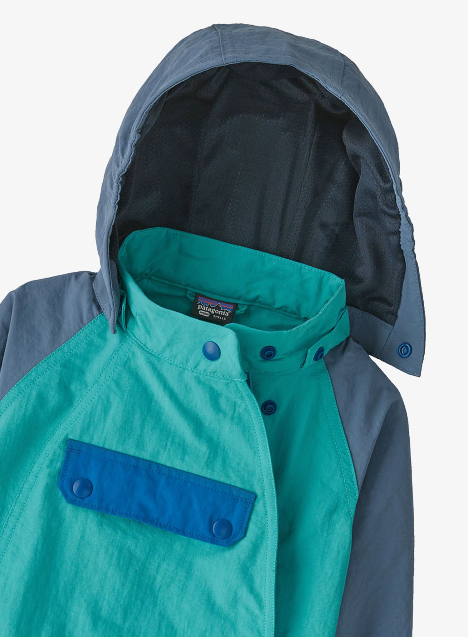 Vaikiška striukė Patagonia Baby Isthmus Anorak - subtidal blue