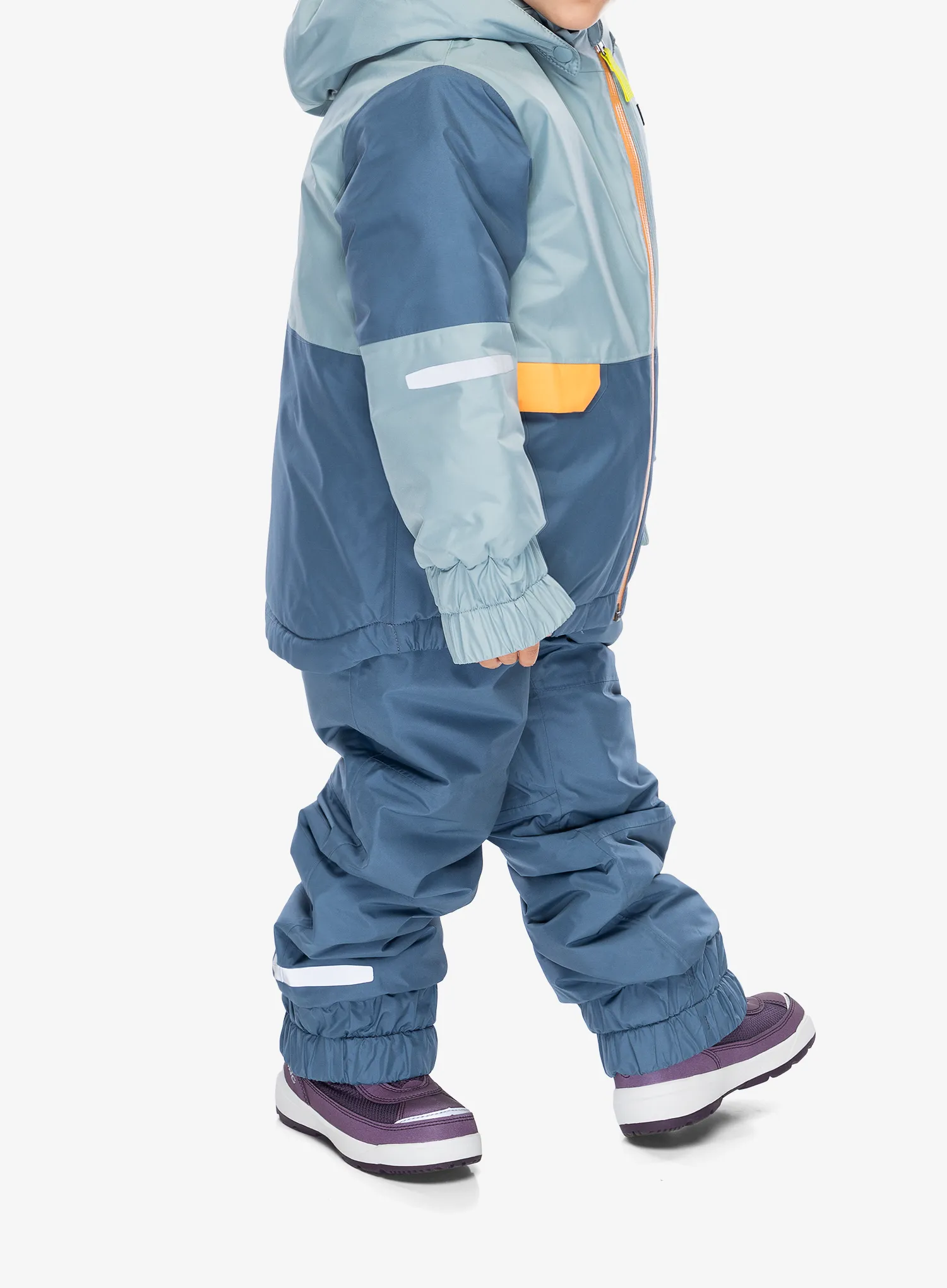 Vaikiška striukė Patagonia Baby Snow Pile Jacket - thermal blue