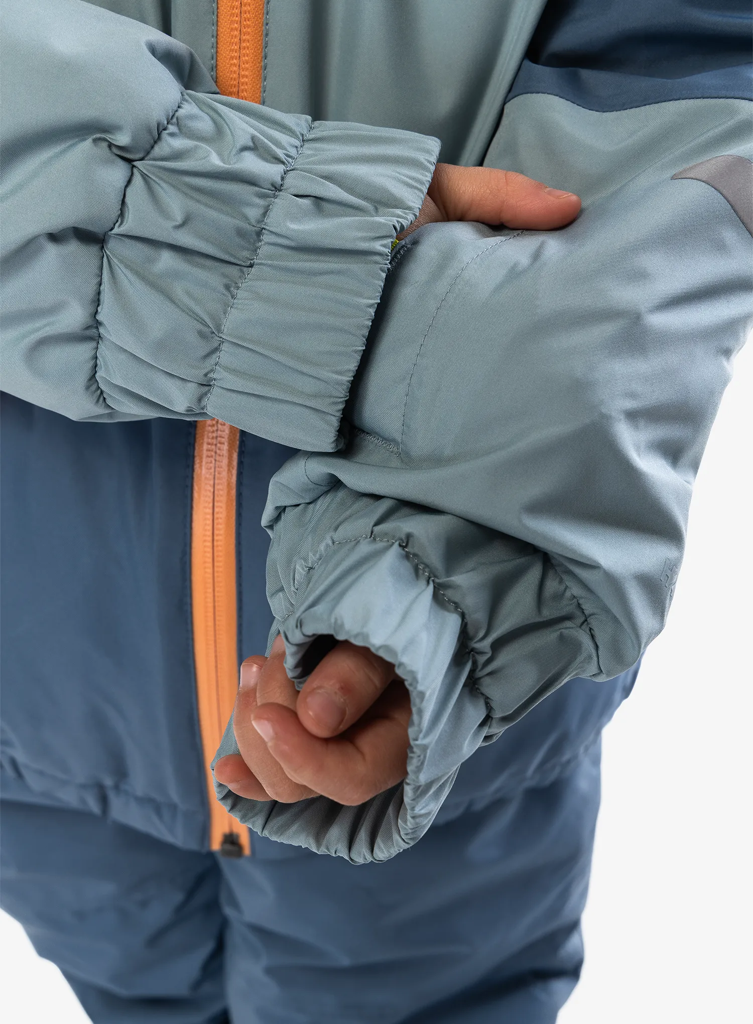 Vaikiška striukė Patagonia Baby Snow Pile Jacket - thermal blue