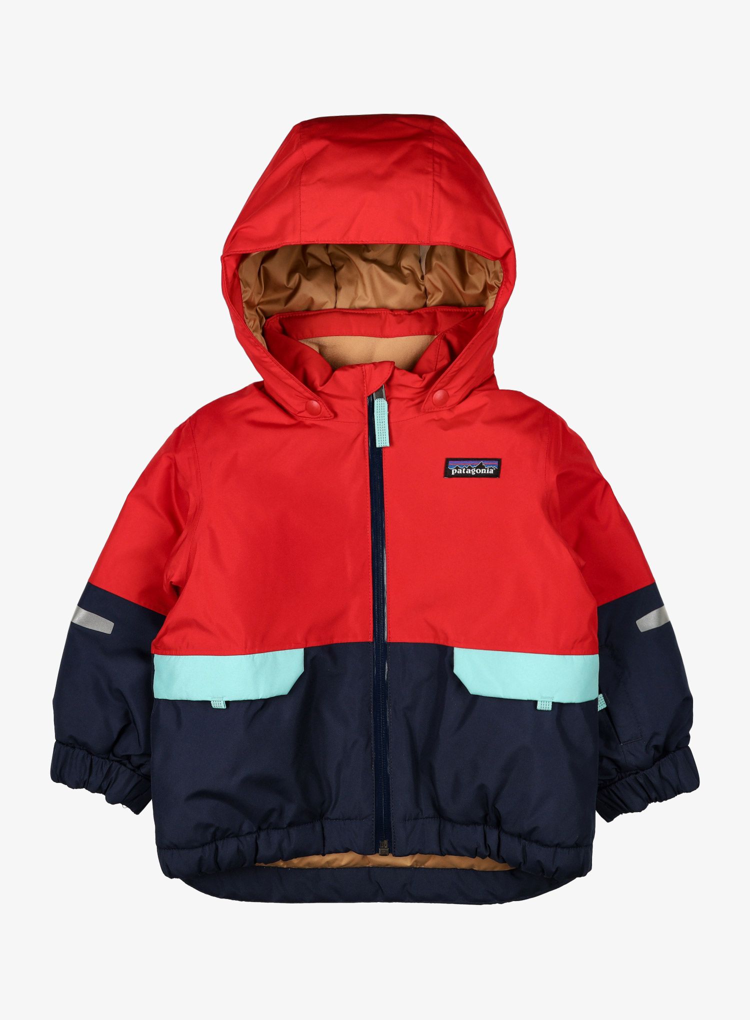 Vaikiška striukė Patagonia Baby Snow Pile Jacket - touring red