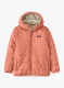 Vaikiška striukė Patagonia Reversible Ready Freddy Hoody - moment pink