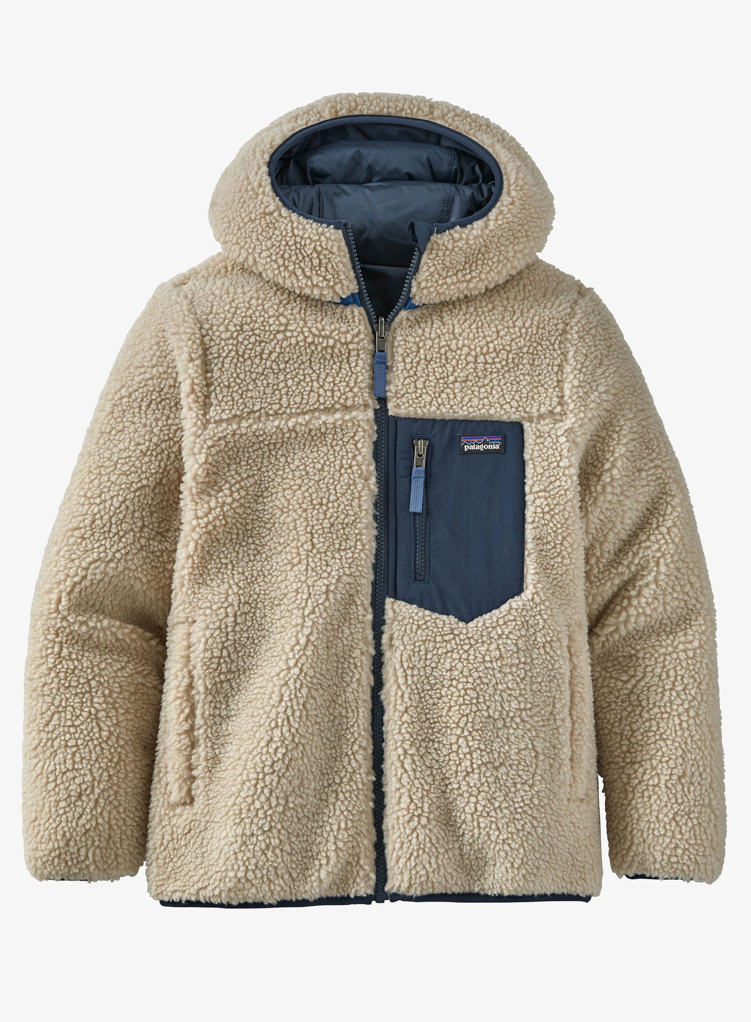 Vaikiška striukė Patagonia Reversible Ready Freddy Hoody - new navy