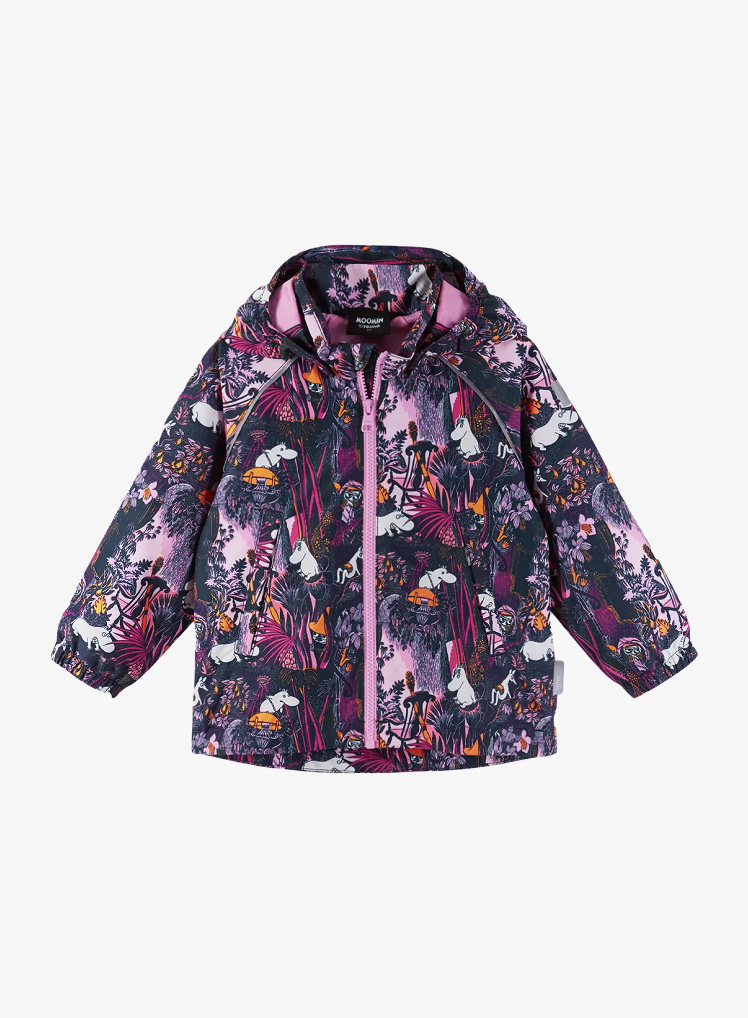 Vaikiška striukė Reima Moomin Hete - rose pink