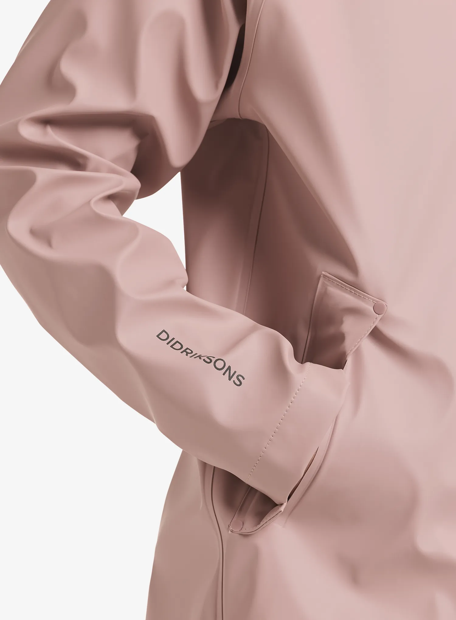 Striukė mergaitėms Didriksons Hepta JKT - vintage pink