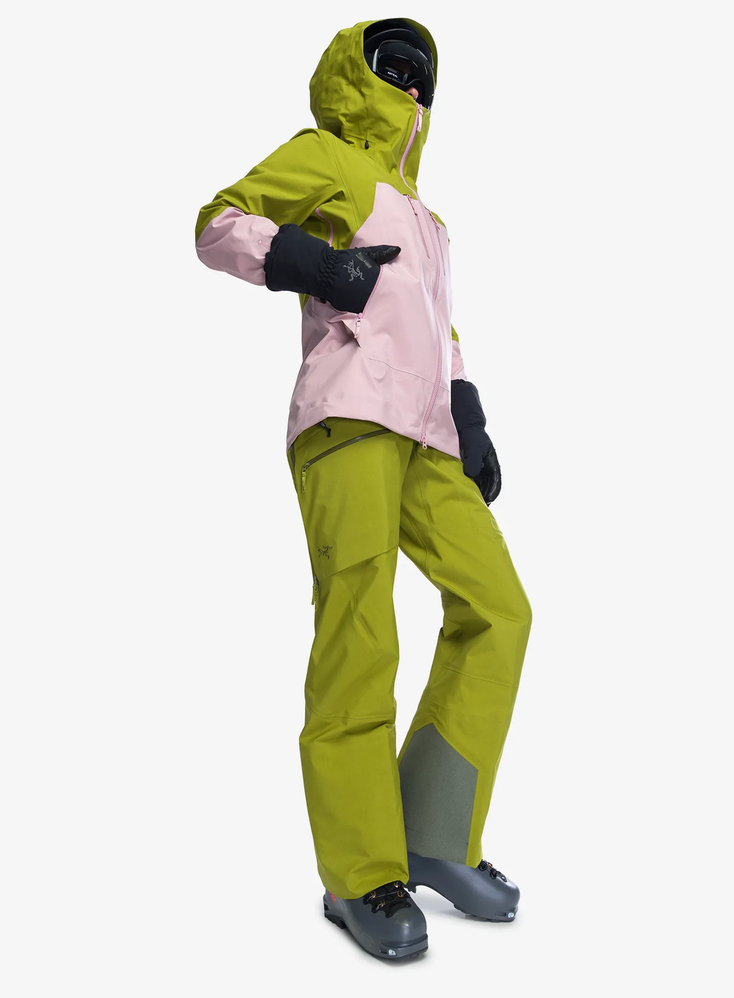 GORE TEX striukė moteriška Arcteryx Rush Jacket - olive moss/bliss