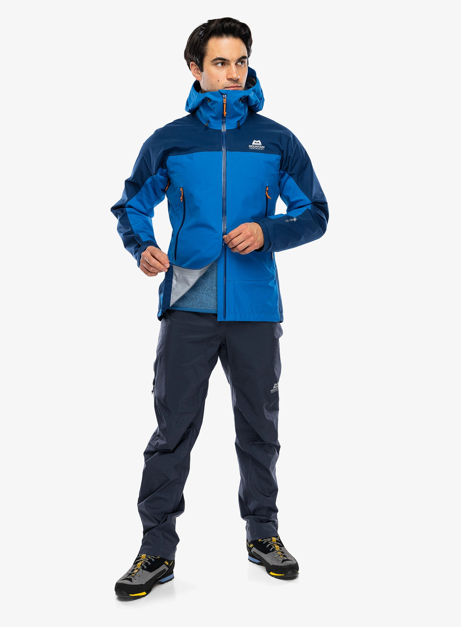 GORE TEX striukė Mountain Equipment Saltoro Jacket - atlantic/admiral
