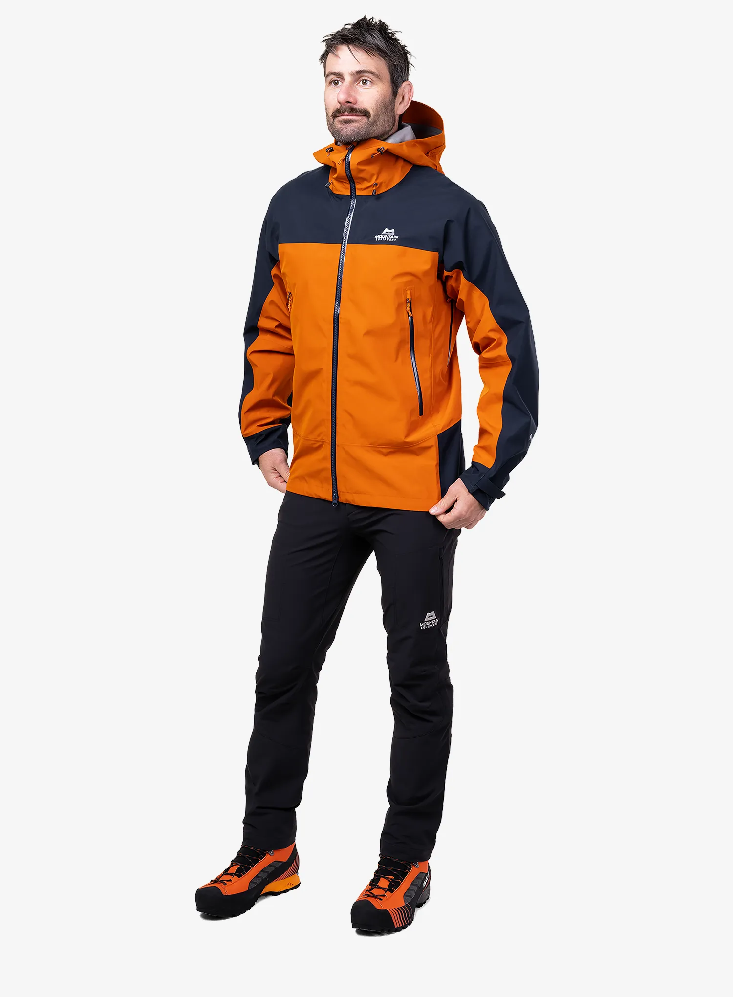 GORE TEX striukė Mountain Equipment Saltoro Jacket - rust/cosmos