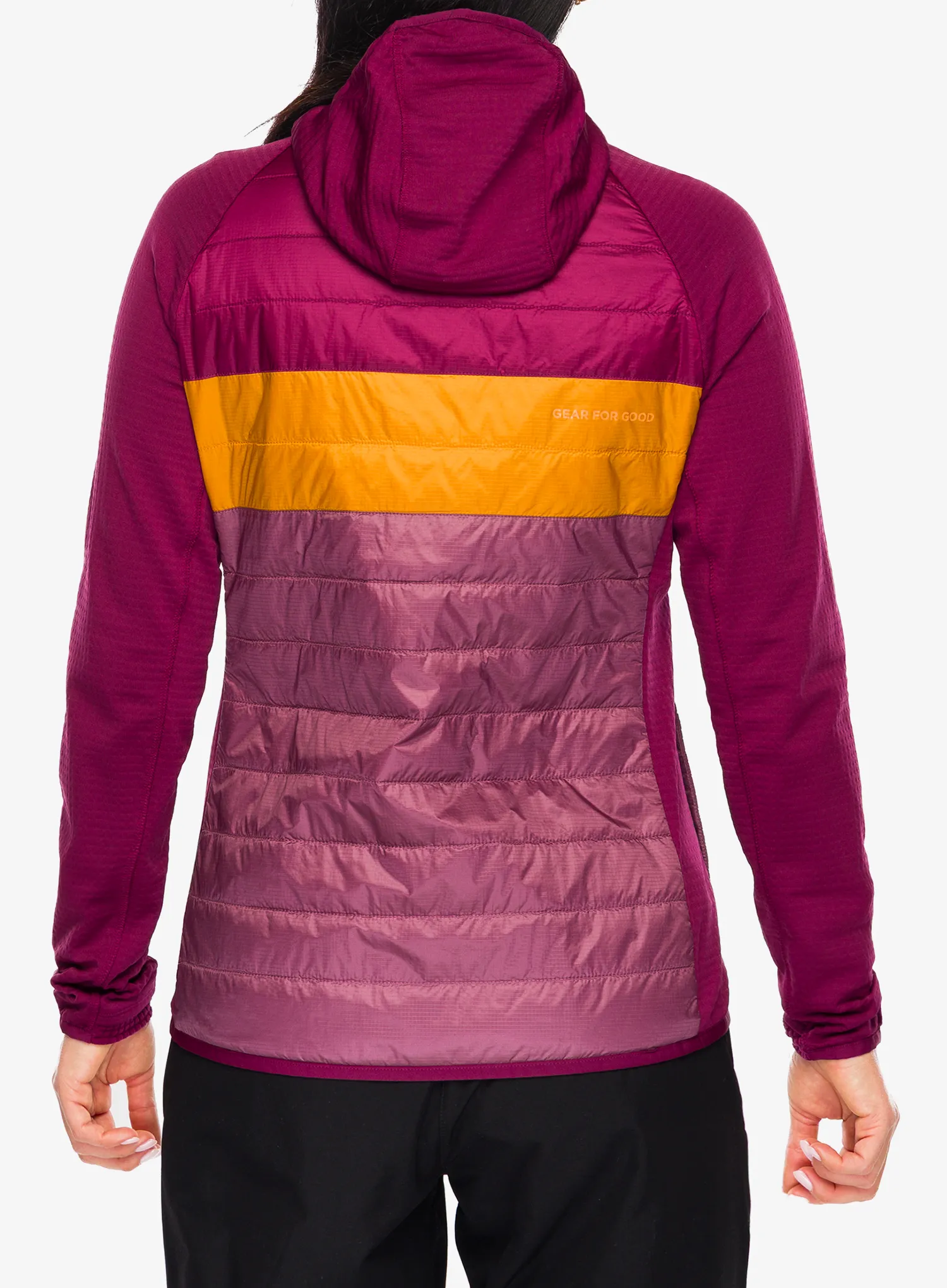 Moteriška striukė Cotopaxi Capa Hybrid Insulated Hooded Jacket - jam/fig