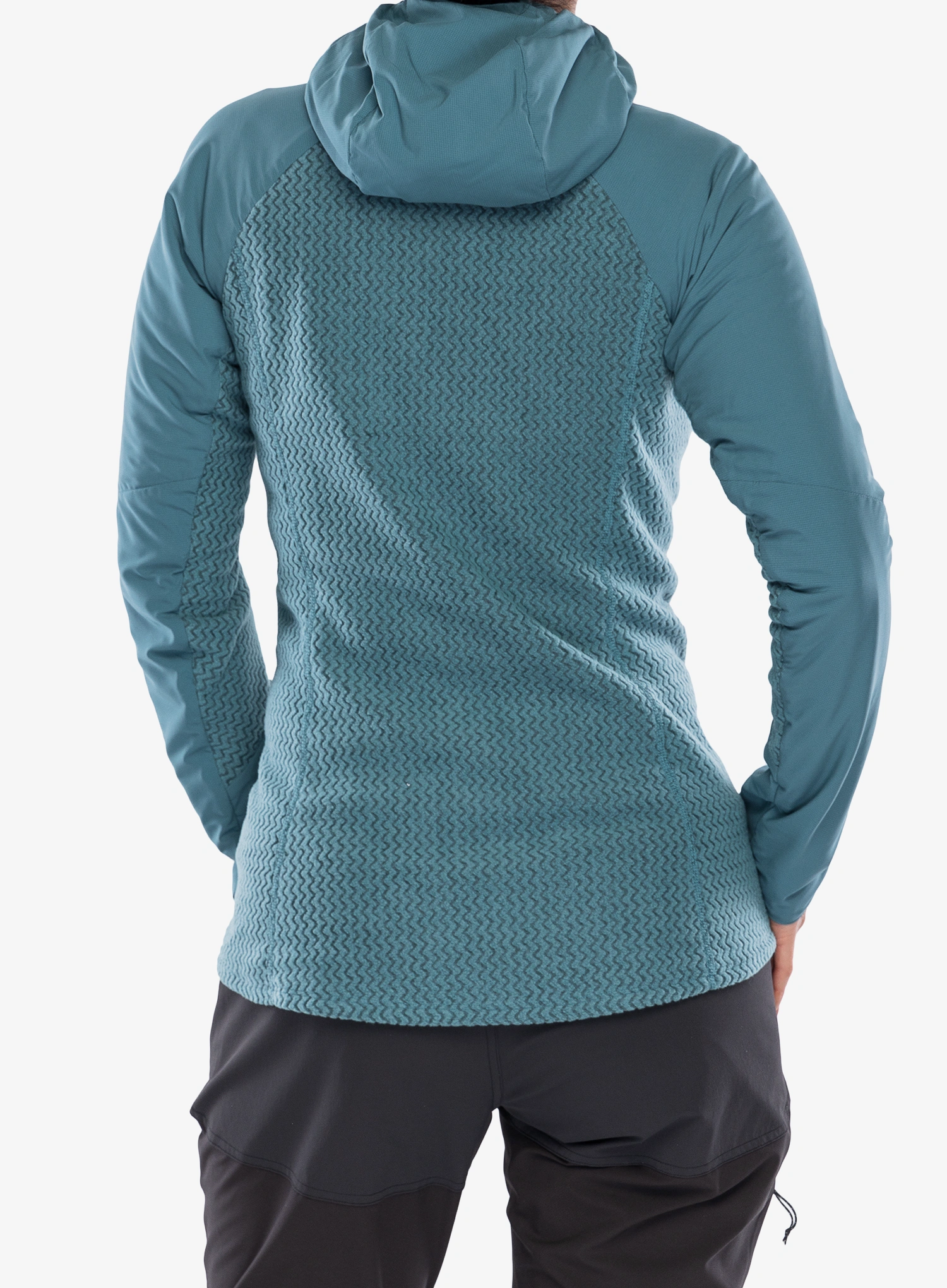 Moteriška striukė Patagonia Nano-Air Light Hybrid Hoody - wetland blue