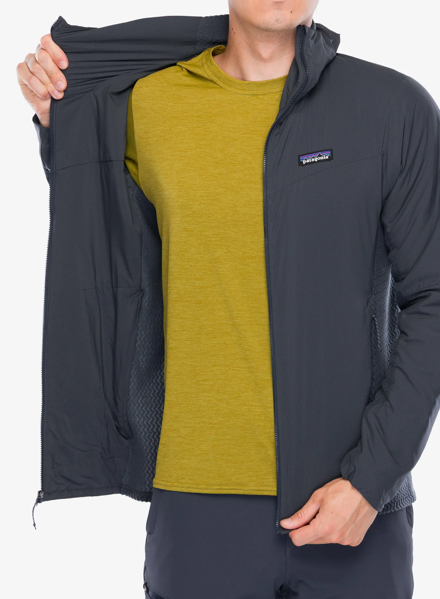 Vyriška striukė Patagonia Nano-Air Light Hybrid Hoody - smolder blue
