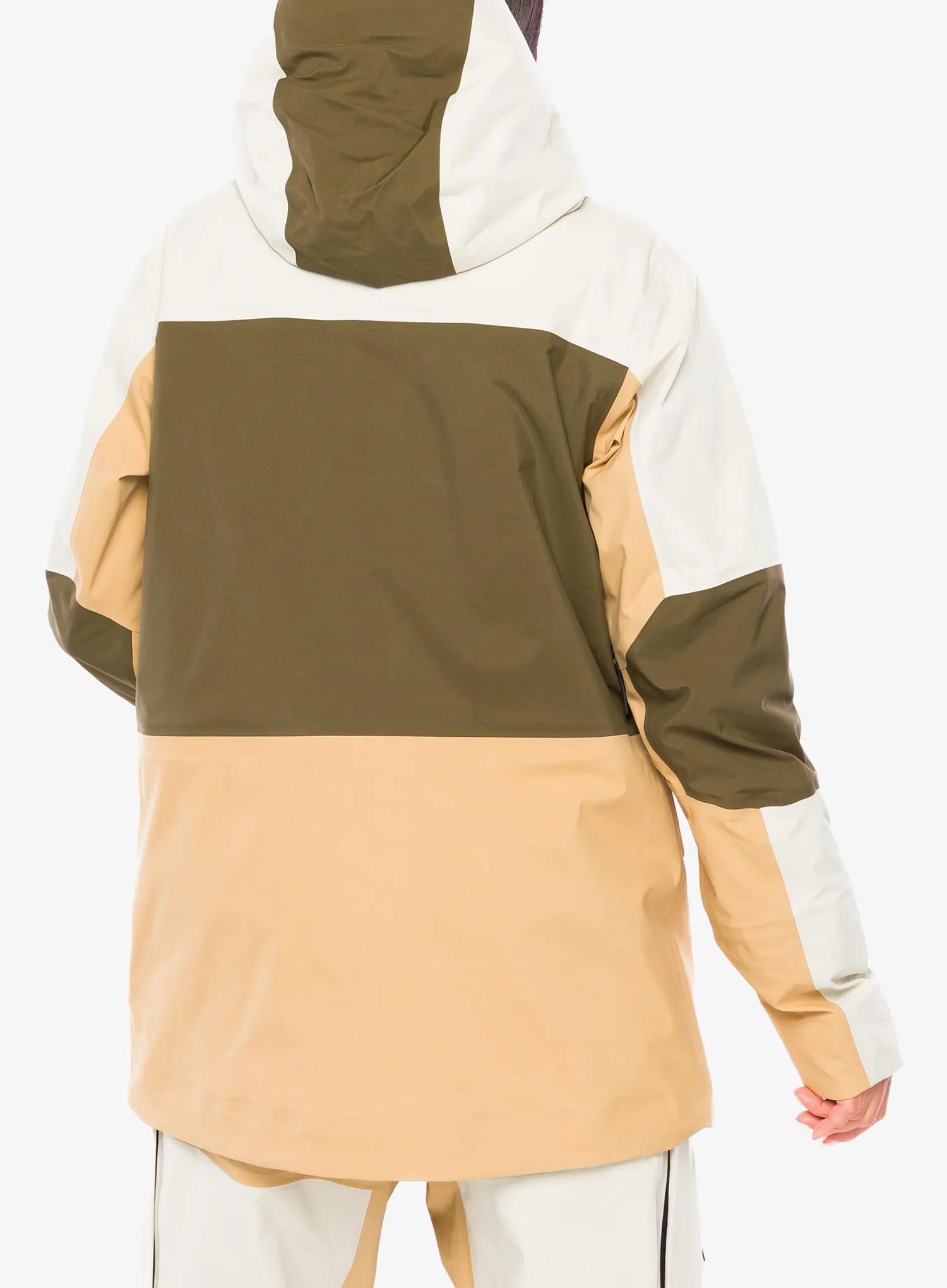 Slidinėjimo striukė moterims Peak Performance Gravity GORE-TEX 3L Jacket - sierra sand/meadow moss