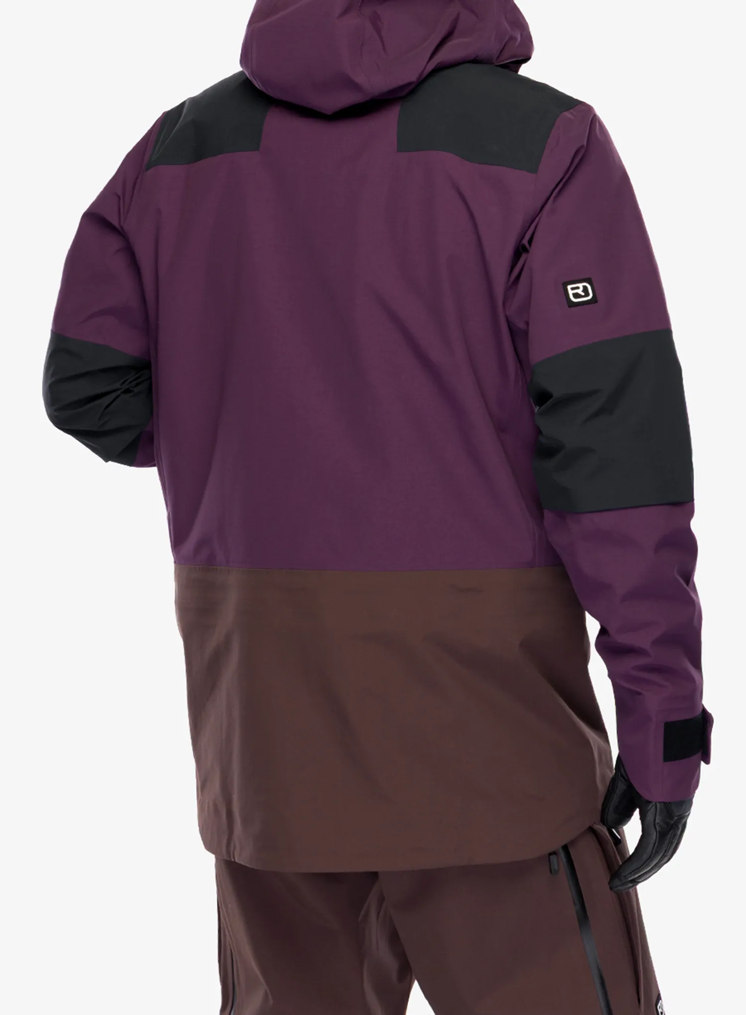 Vyriška slidinėjimo striukė Ortovox Ravine Free 3L Jacket - dark wild berry