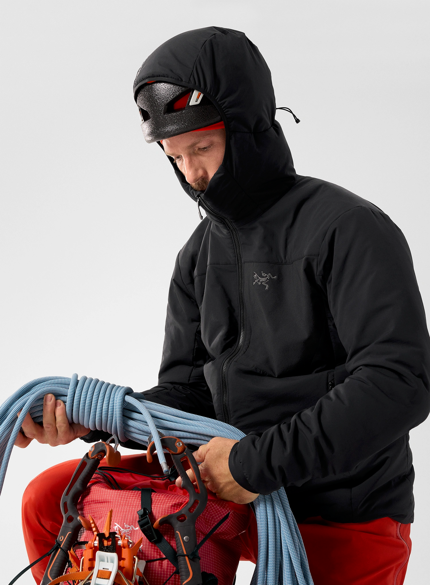 Šilta striukė Arcteryx Proton Hoody - black