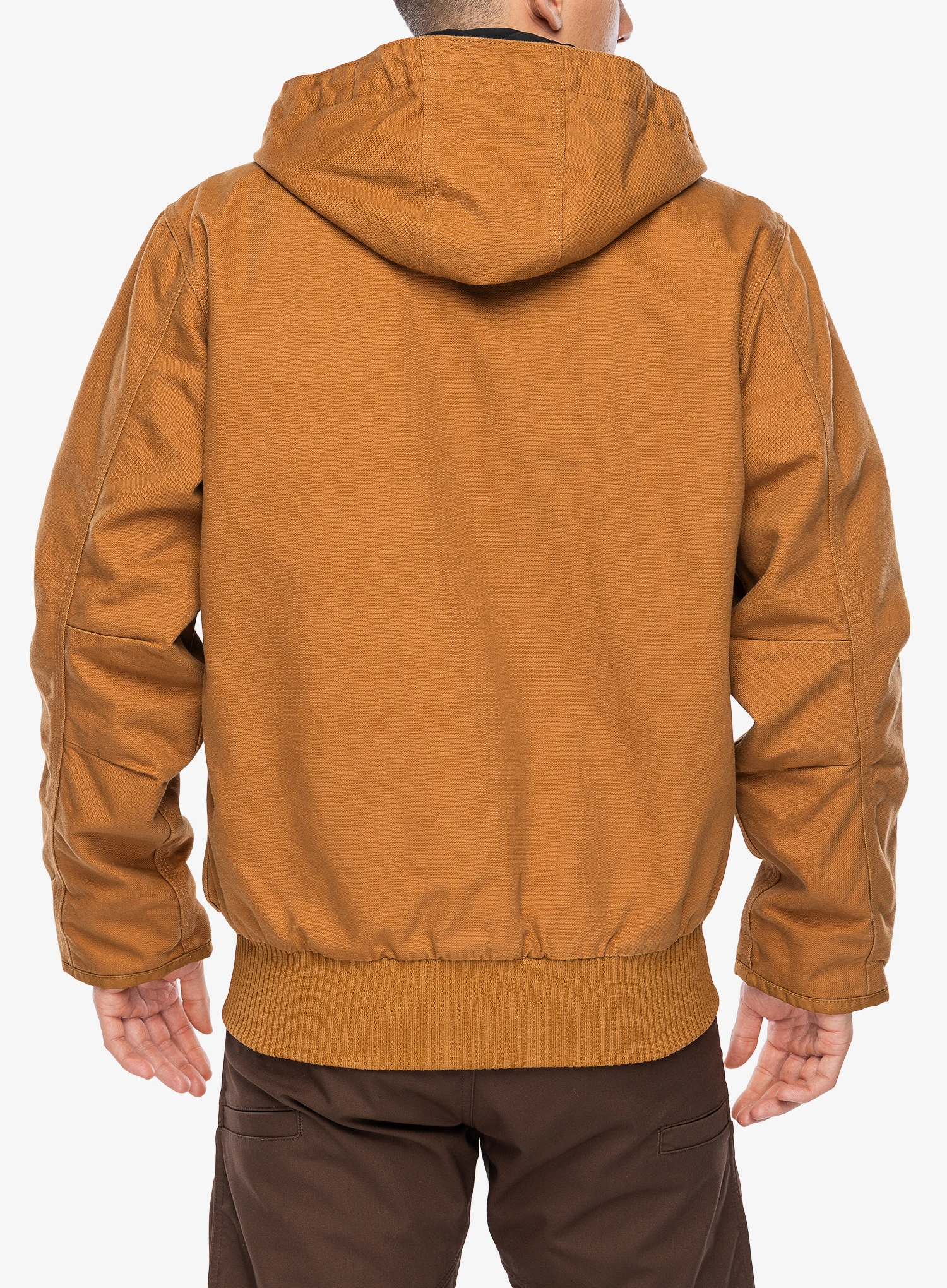 Šilta striukė Carhartt Duck Insulated Active Jacket - carhartt brown