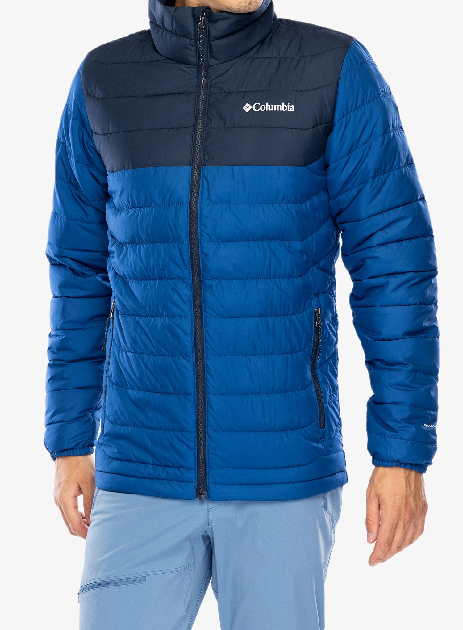 Šilta striukė Columbia Powder Lite II Jacket - mountain blue/collegiate navy