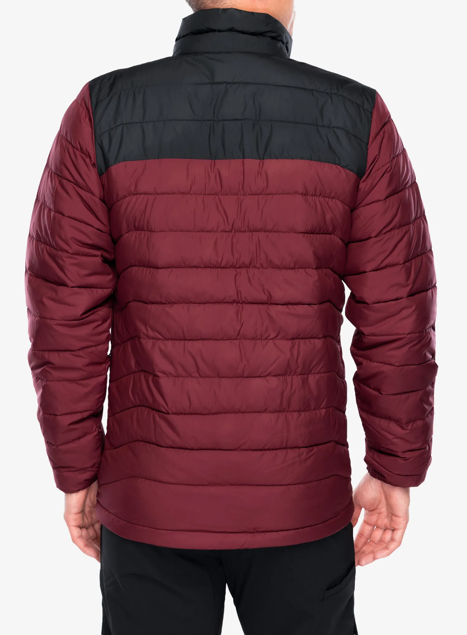 Šilta striukė Columbia Powder Lite II Jacket - rich wine/black