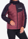 Šilta moteriška striukė adidas TERREX Multi Synthetic Insulated Hooded Jacket - aurora black/quiet crimson