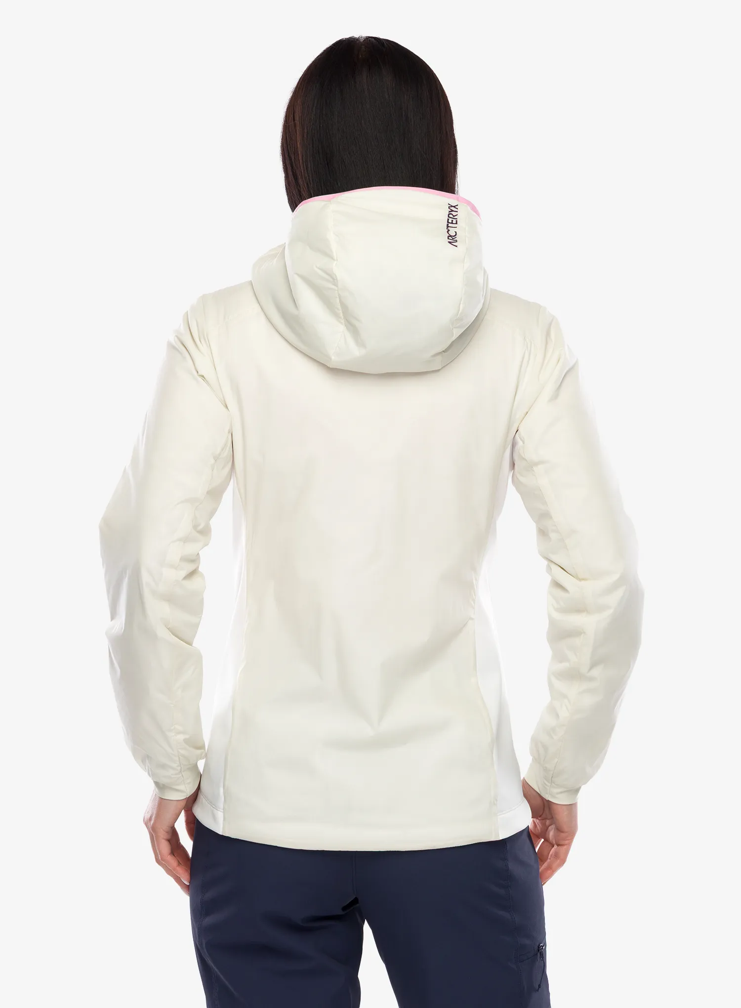 Šilta moteriška striukė Arcteryx Atom Hoody - cosmic bloom