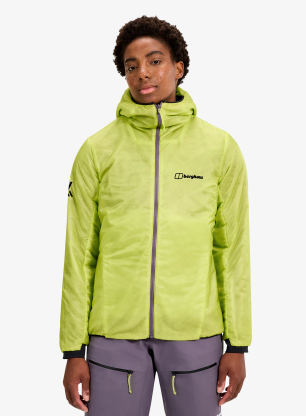 Šilta moteriška striukė Berghaus Mtn Arete Lb Synthetic Hoody - purple planet