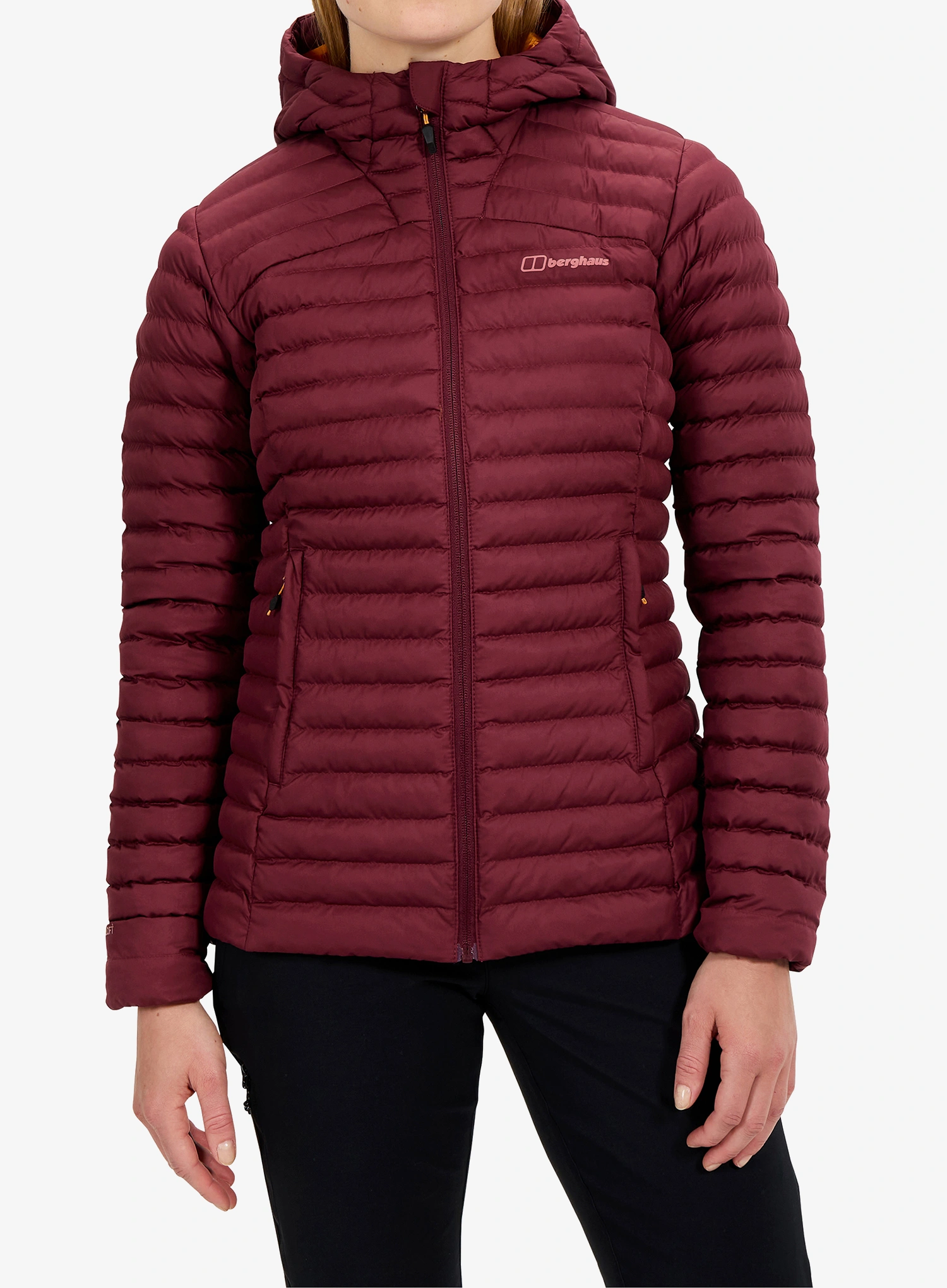 Šilta moteriška striukė Berghaus Nula Micro Jacket - dark rhum