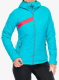 Šilta striukė CMP Aalia Jacket Fix Hood - lagoon