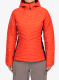 Šilta moteriška striukė Columbia Powder Pass III Hybrid Hooded Jkt - poppy red/moonvista