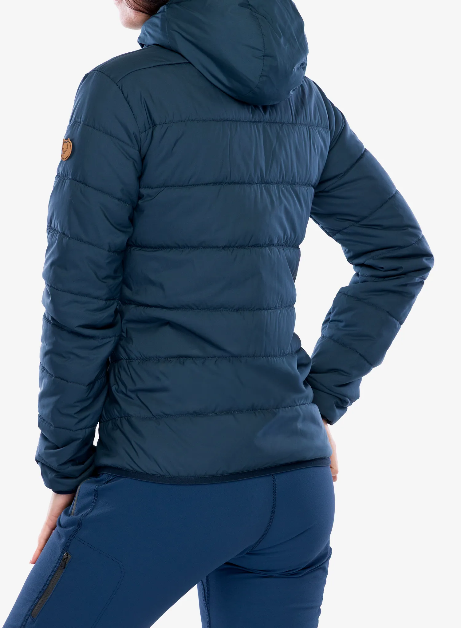 Šilta striukė Fjallraven Keb Padded Hoodie - mountain blue