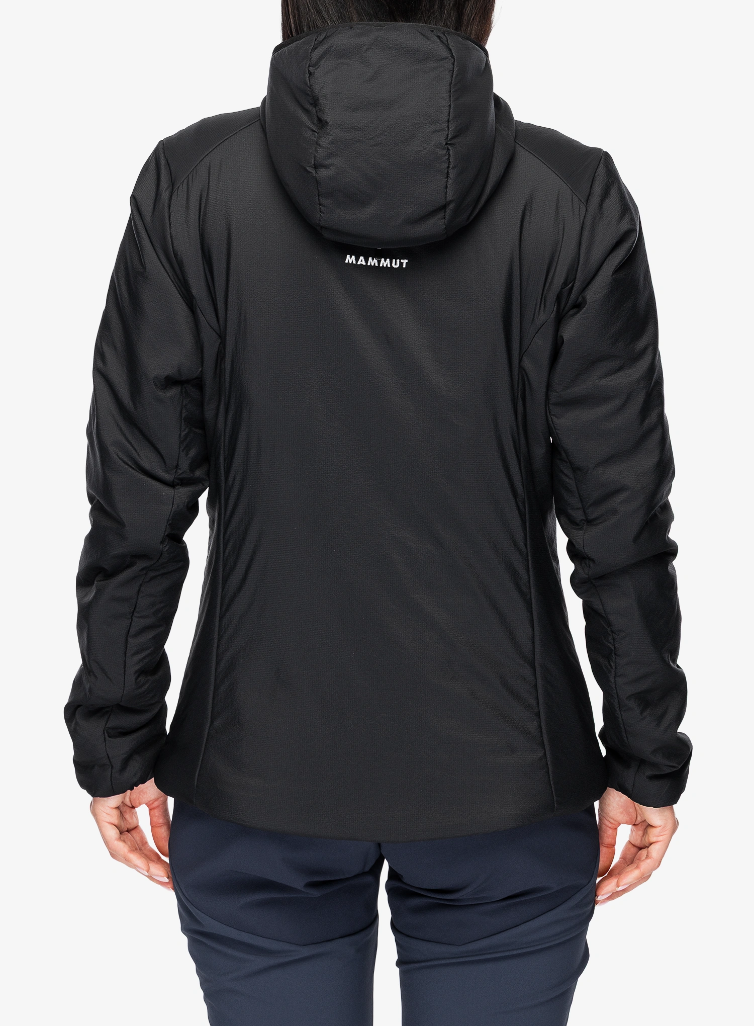 Šilta moteriška striukė Mammut Rime IN Hooded Jacket - black/black