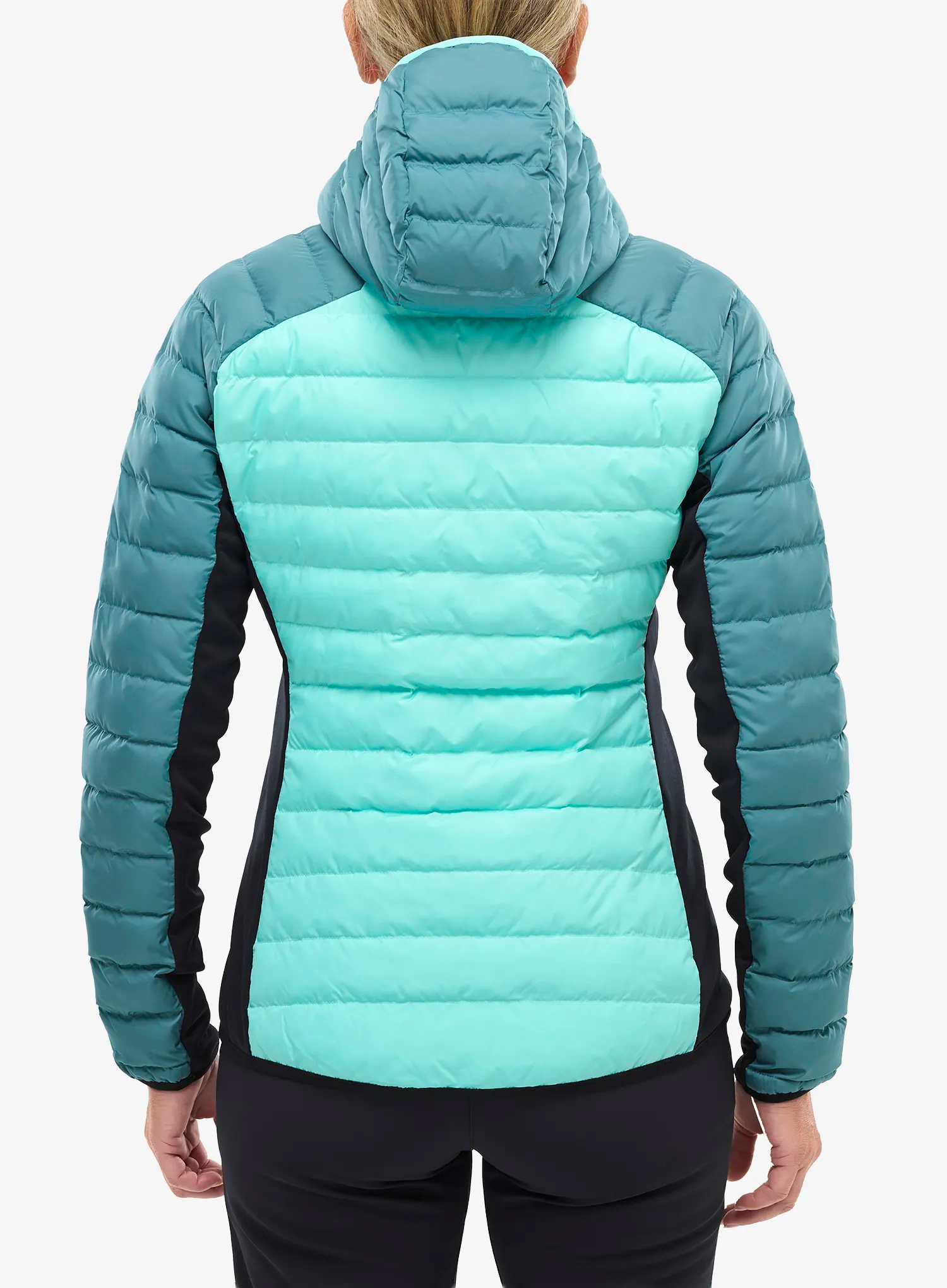 Šilta moteriška striukė Millet Fitz Roy Warm Hoodie - aruba/hydro