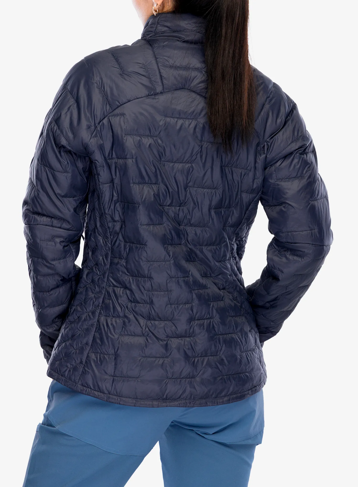Šilta moteriška striukė Patagonia Micro Puff Jacket - smolder blue