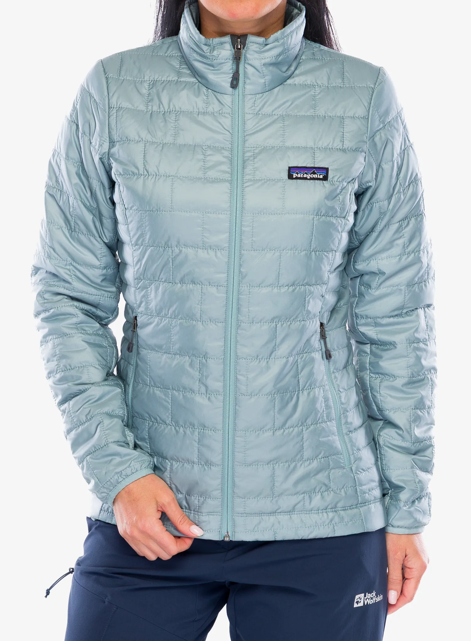 Šilta moteriška striukė Patagonia Nano Puff Jacket - thermal blue