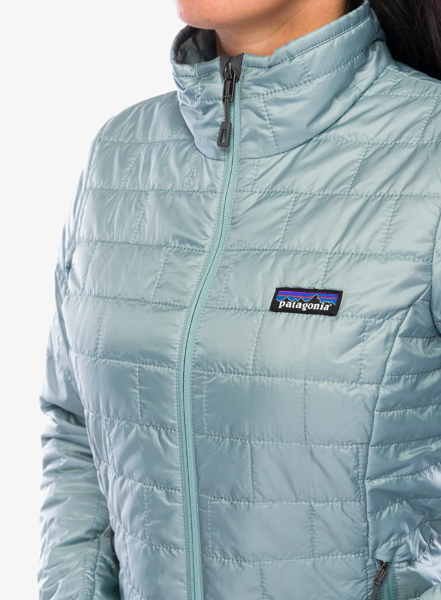 Šilta moteriška striukė Patagonia Nano Puff Jacket - thermal blue