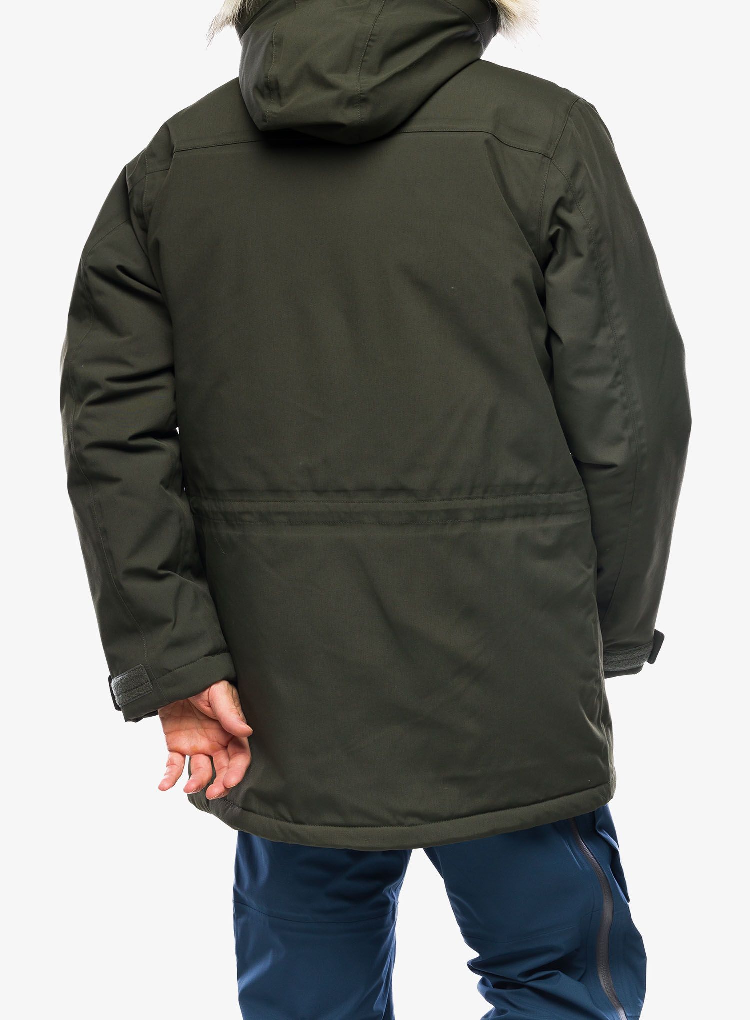 Šilta striukė Fjallraven Nuuk Parka - dp forest