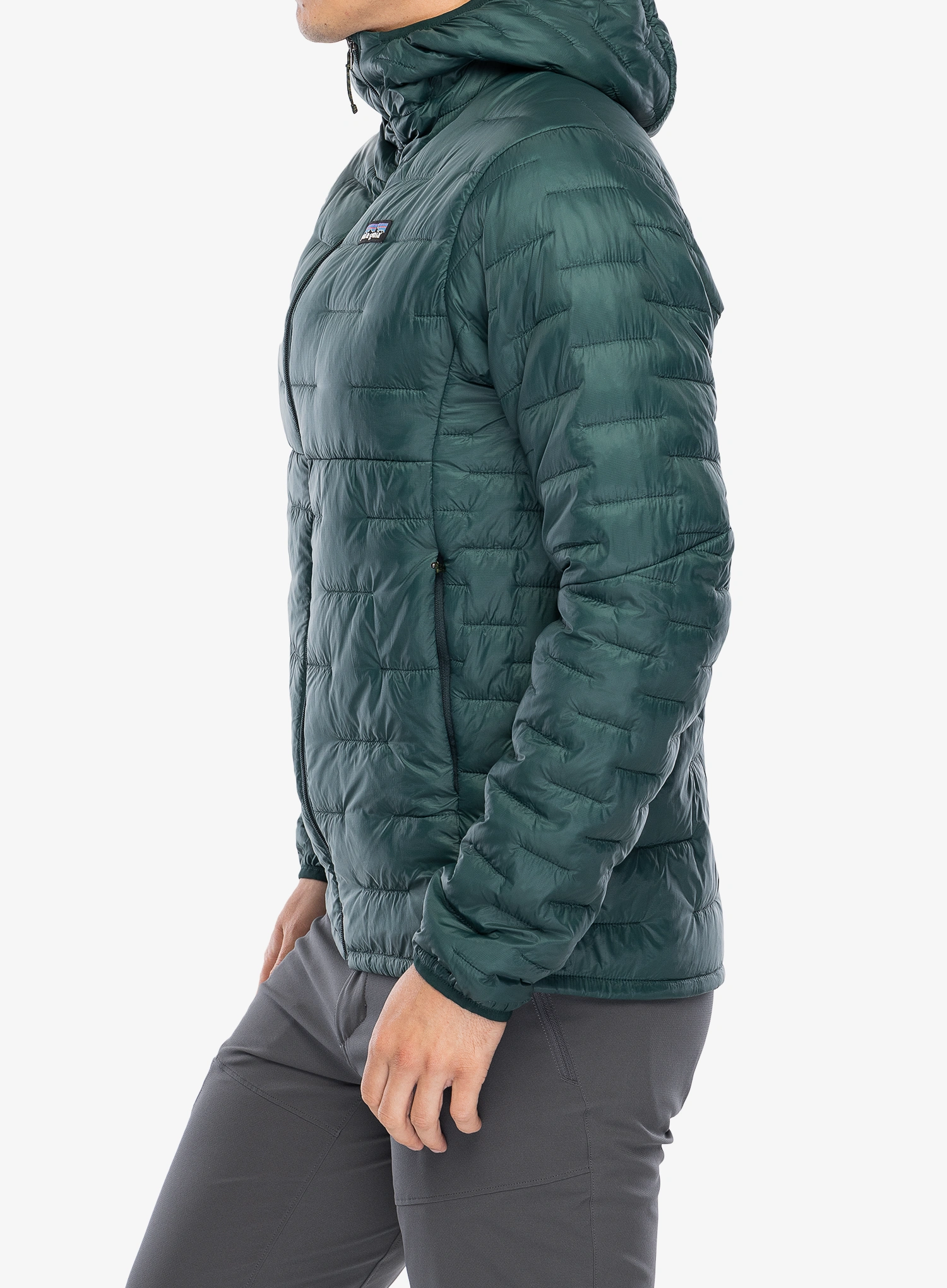 Šilta striukė Patagonia Micro Puff Hoody - cascade green