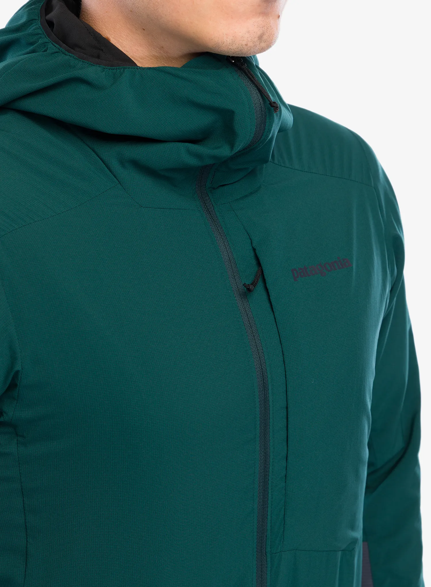Šilta striukė Patagonia Nano-Air Ultralight Full-Zip Hoody - cascade green