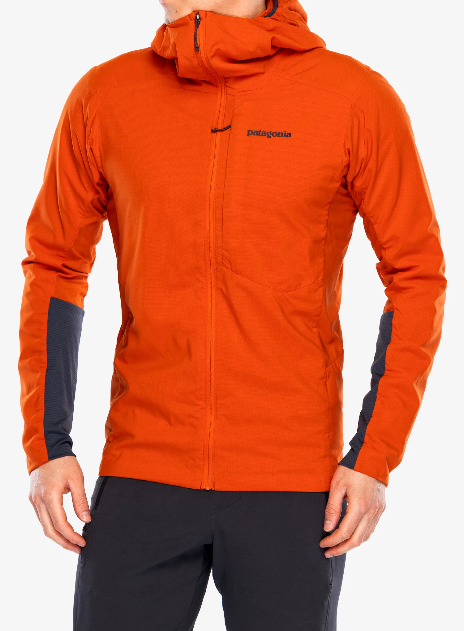 Šilta striukė Patagonia Nano-Air Ultralight Full-Zip Hoody - pollinator orange