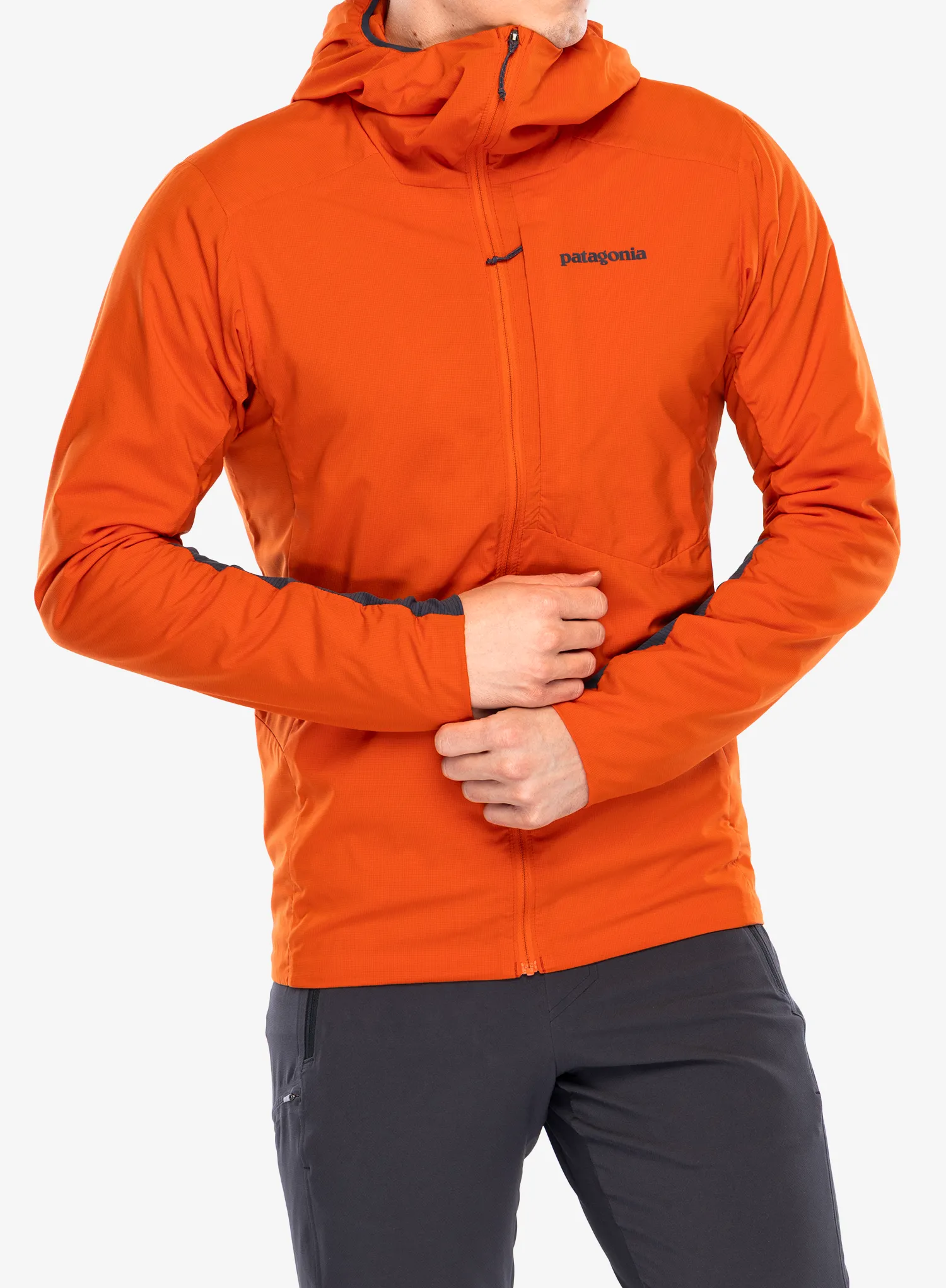 Šilta striukė Patagonia Nano-Air Ultralight Full-Zip Hoody - pollinator orange