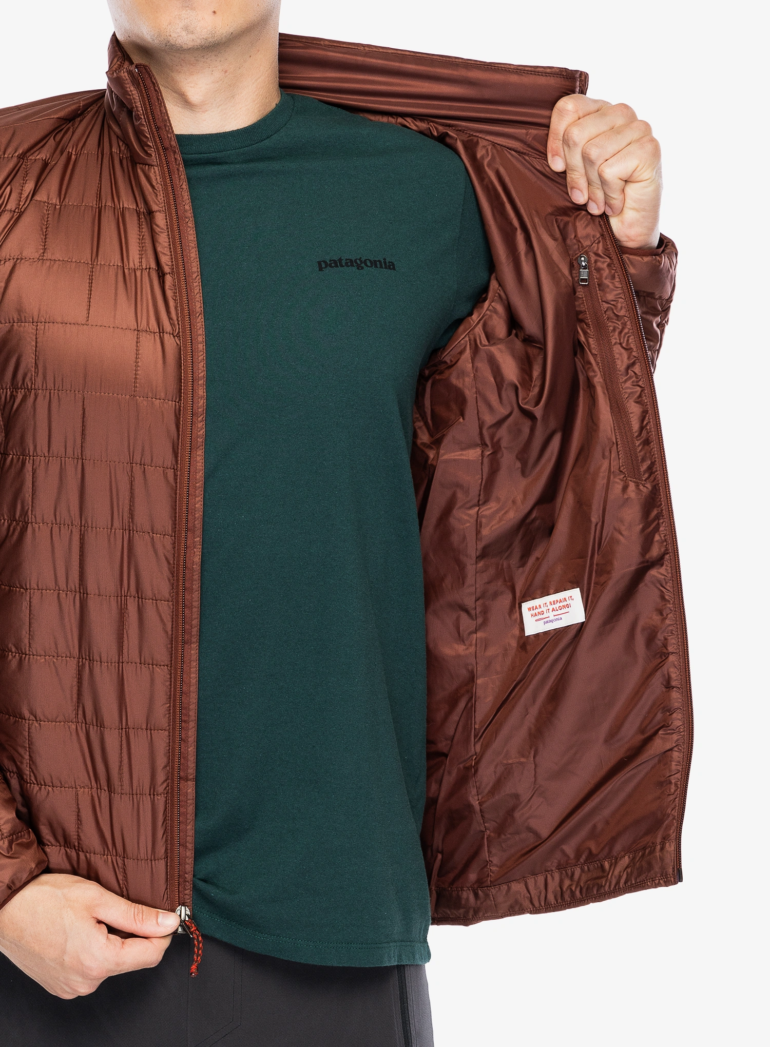 Šilta striukė Patagonia Nano Puff Jacket - dried vanilla