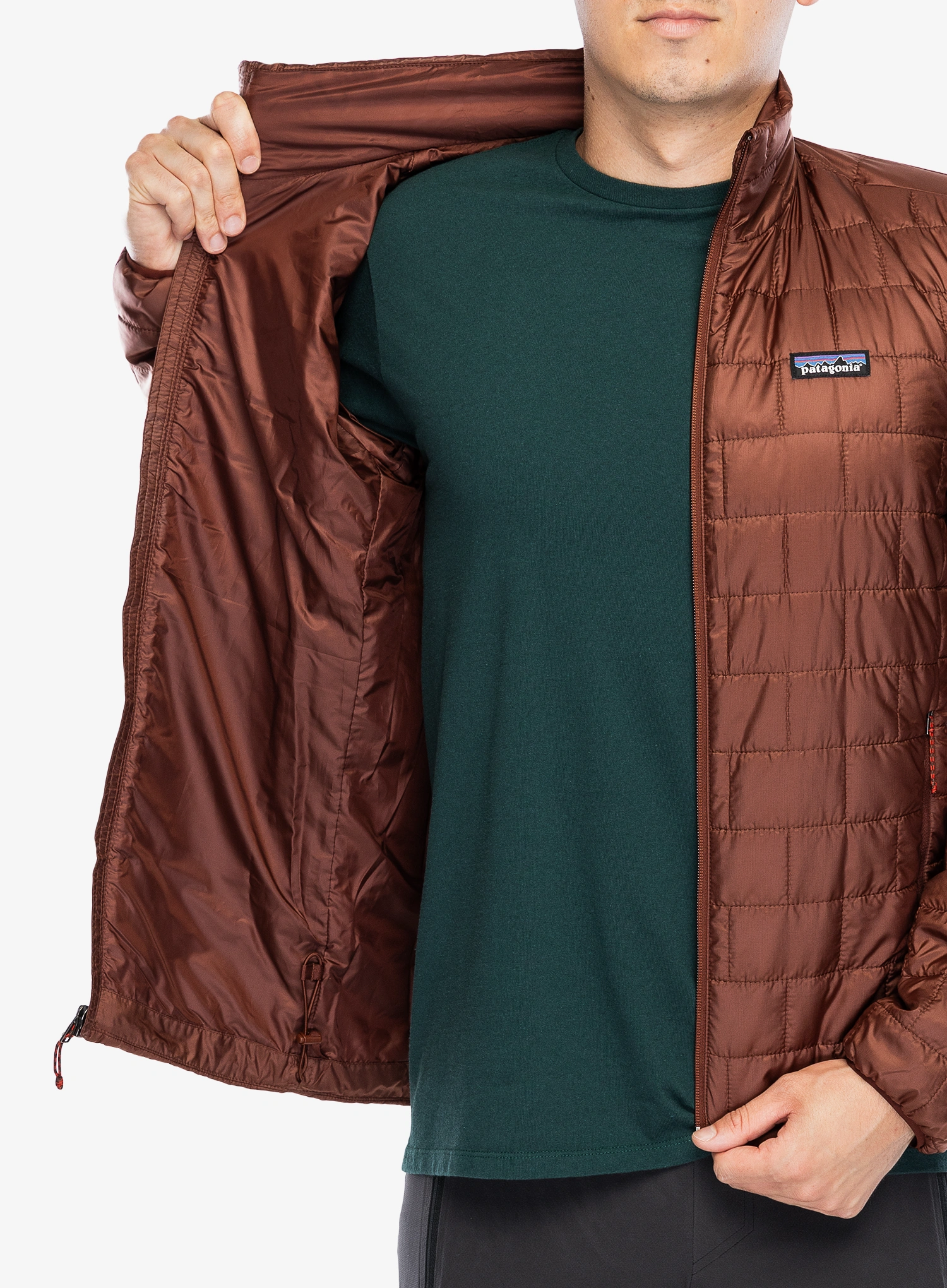Šilta striukė Patagonia Nano Puff Jacket - dried vanilla