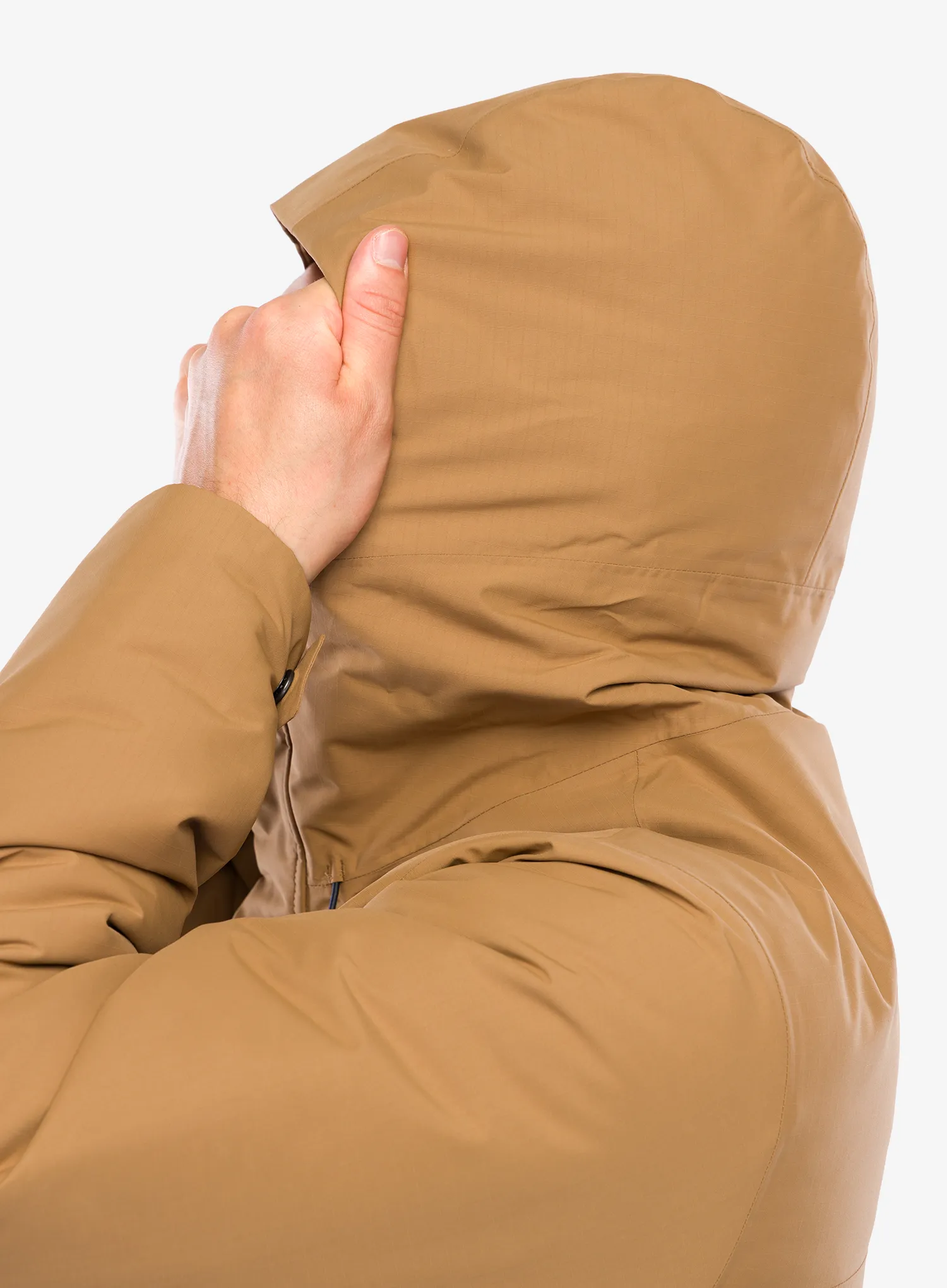 Šilta striukė Patagonia Windshadow Parka - deer brown