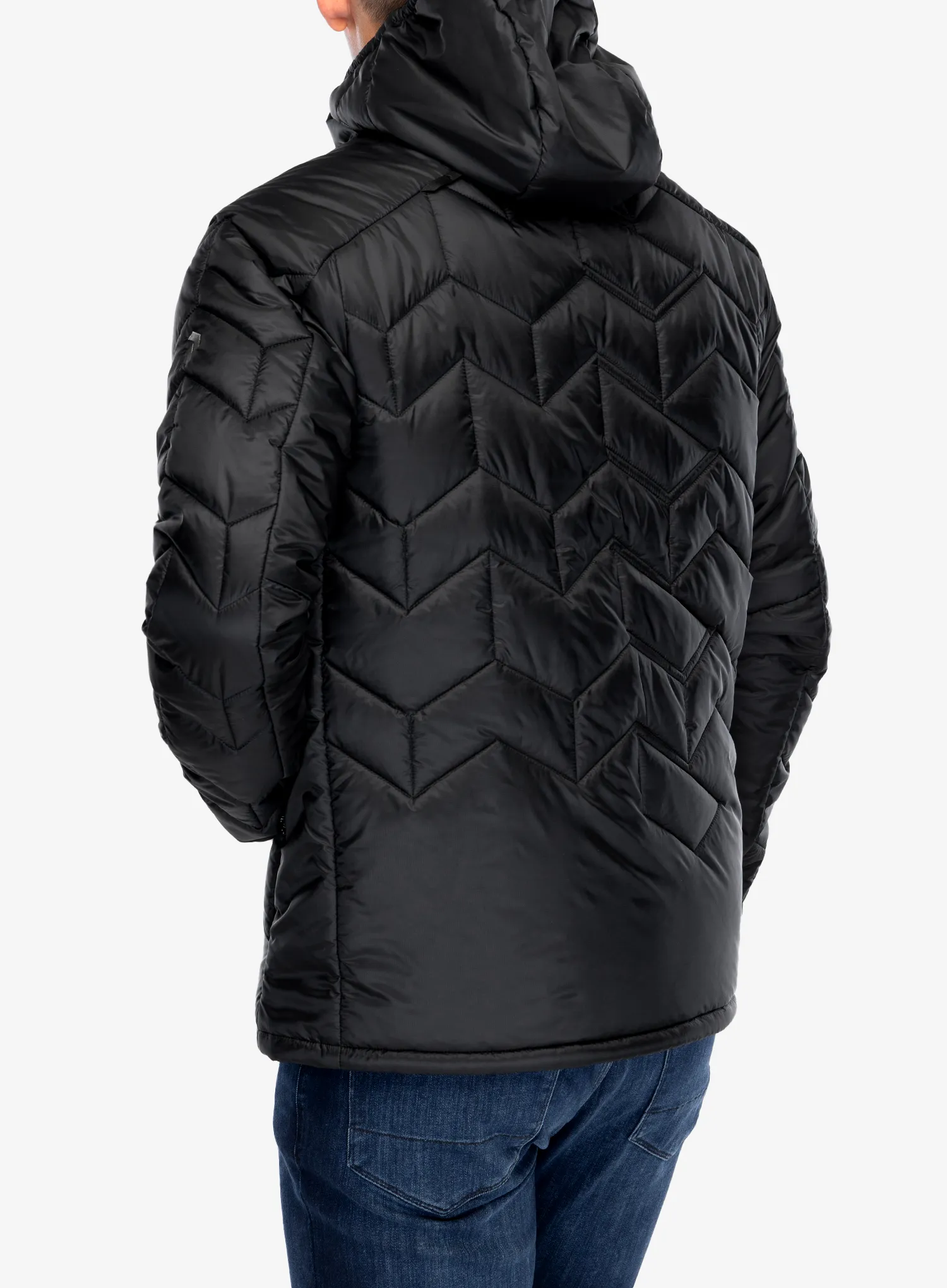 Šilta striukė Peak Performance Elevate Liner Hood - black