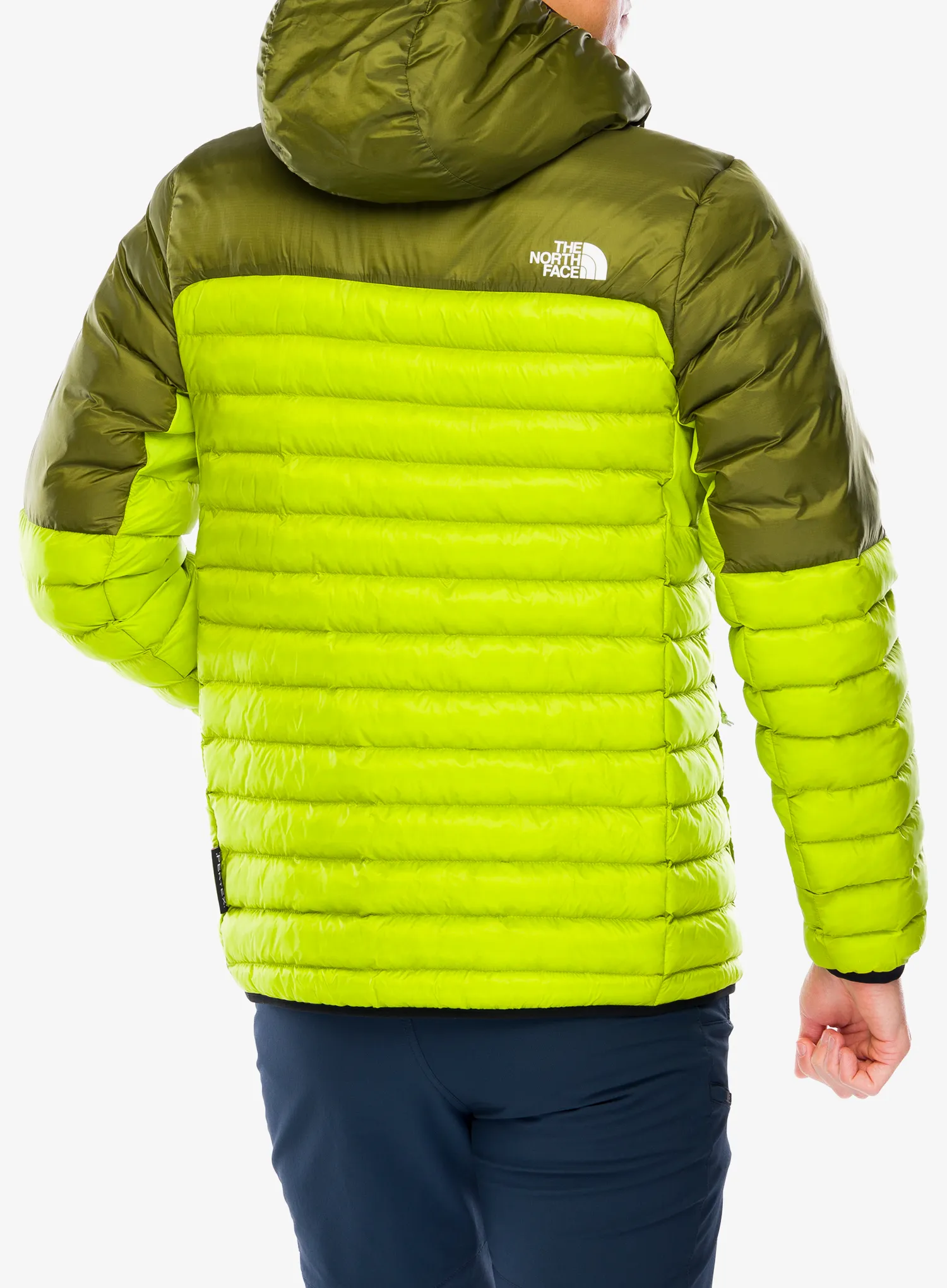 Šilta striukė The North Face Terra Peak Hoodie - meadow grass/forest olive