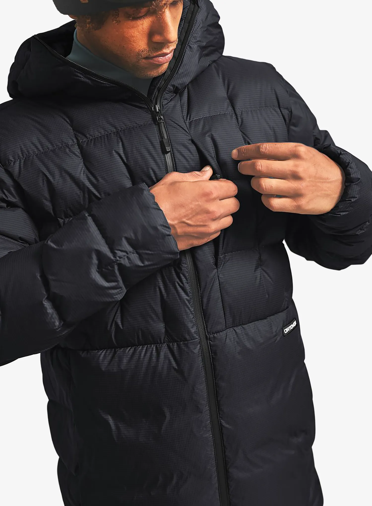 Striukė Ortovox Downwool 270 Jacket - black raven