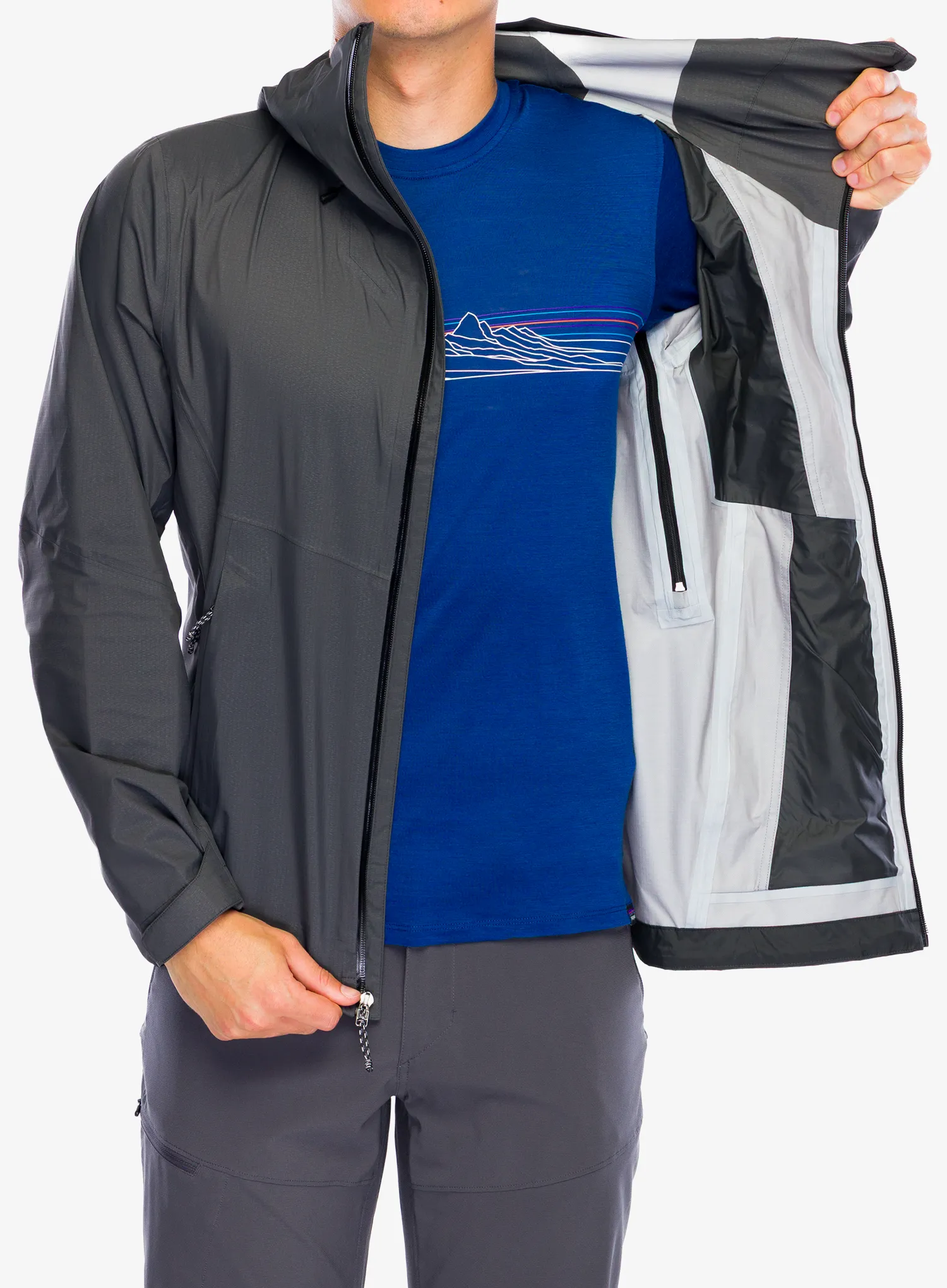 Striukė Patagonia Granite Crest Jacket - forge grey/black