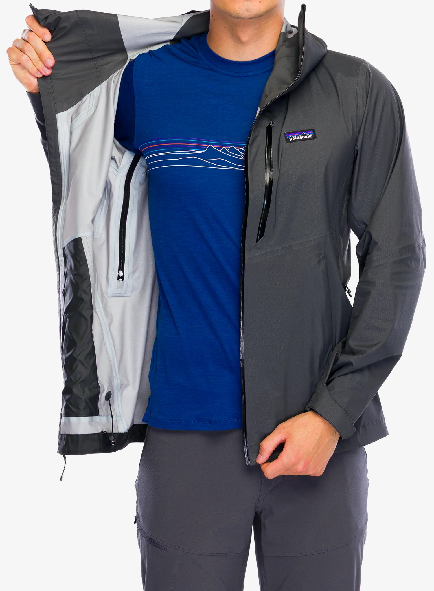 Striukė Patagonia Granite Crest Jacket - forge grey/black
