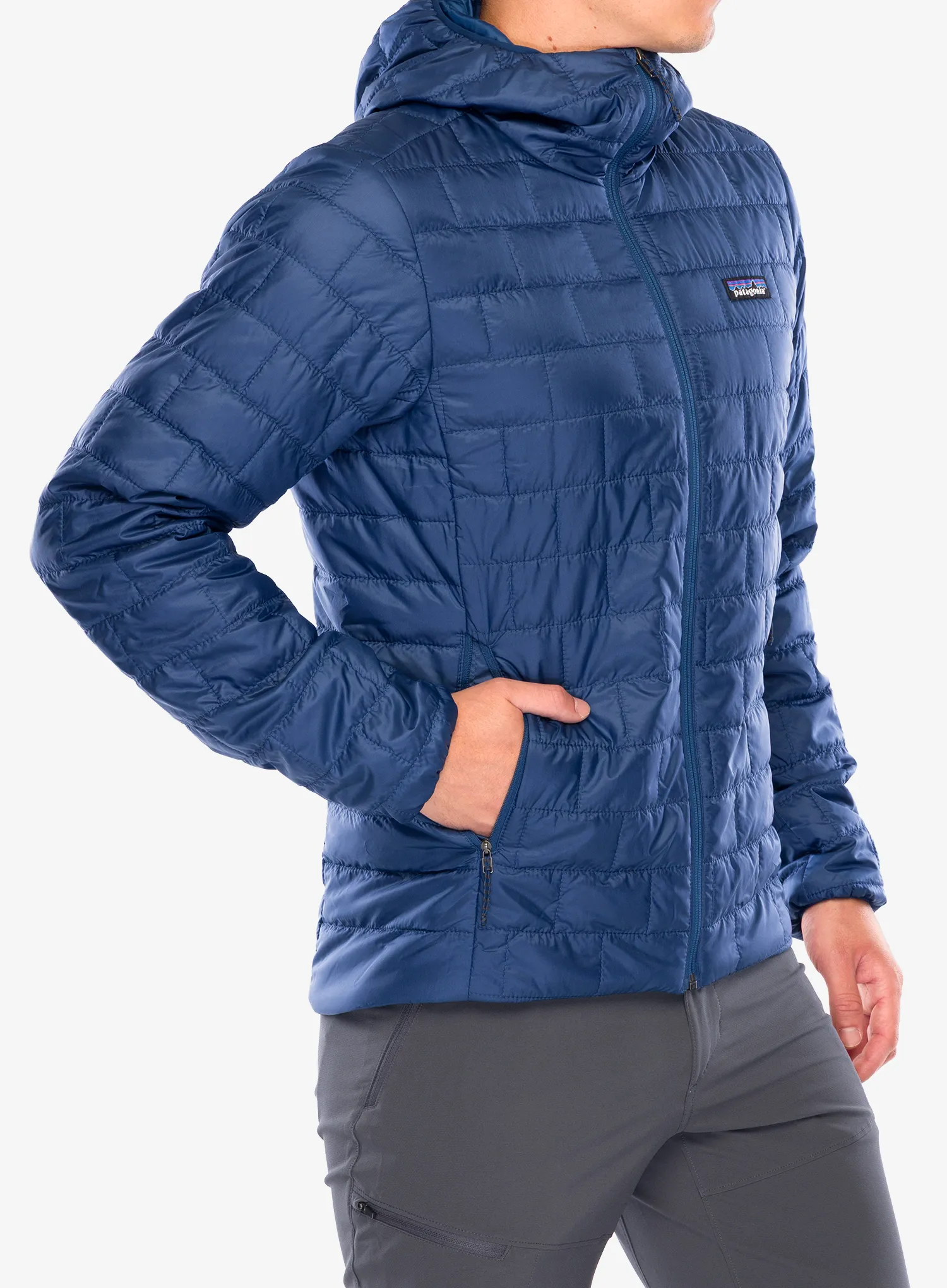 Striukė Patagonia Nano Puff Hoody - clement blue