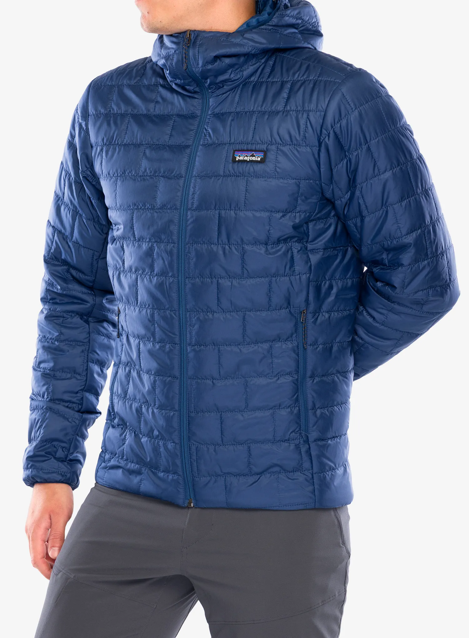 Striukė Patagonia Nano Puff Hoody - clement blue