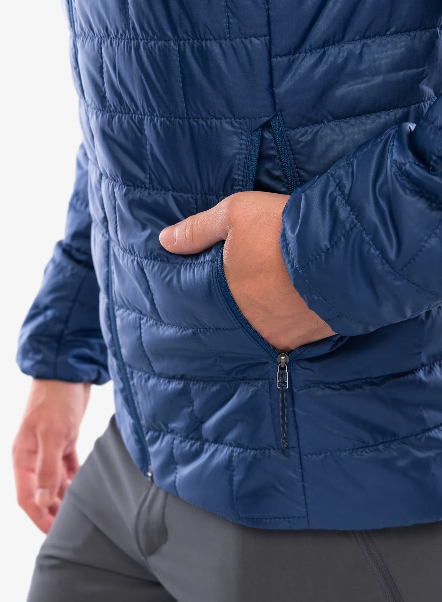 Striukė Patagonia Nano Puff Hoody - clement blue