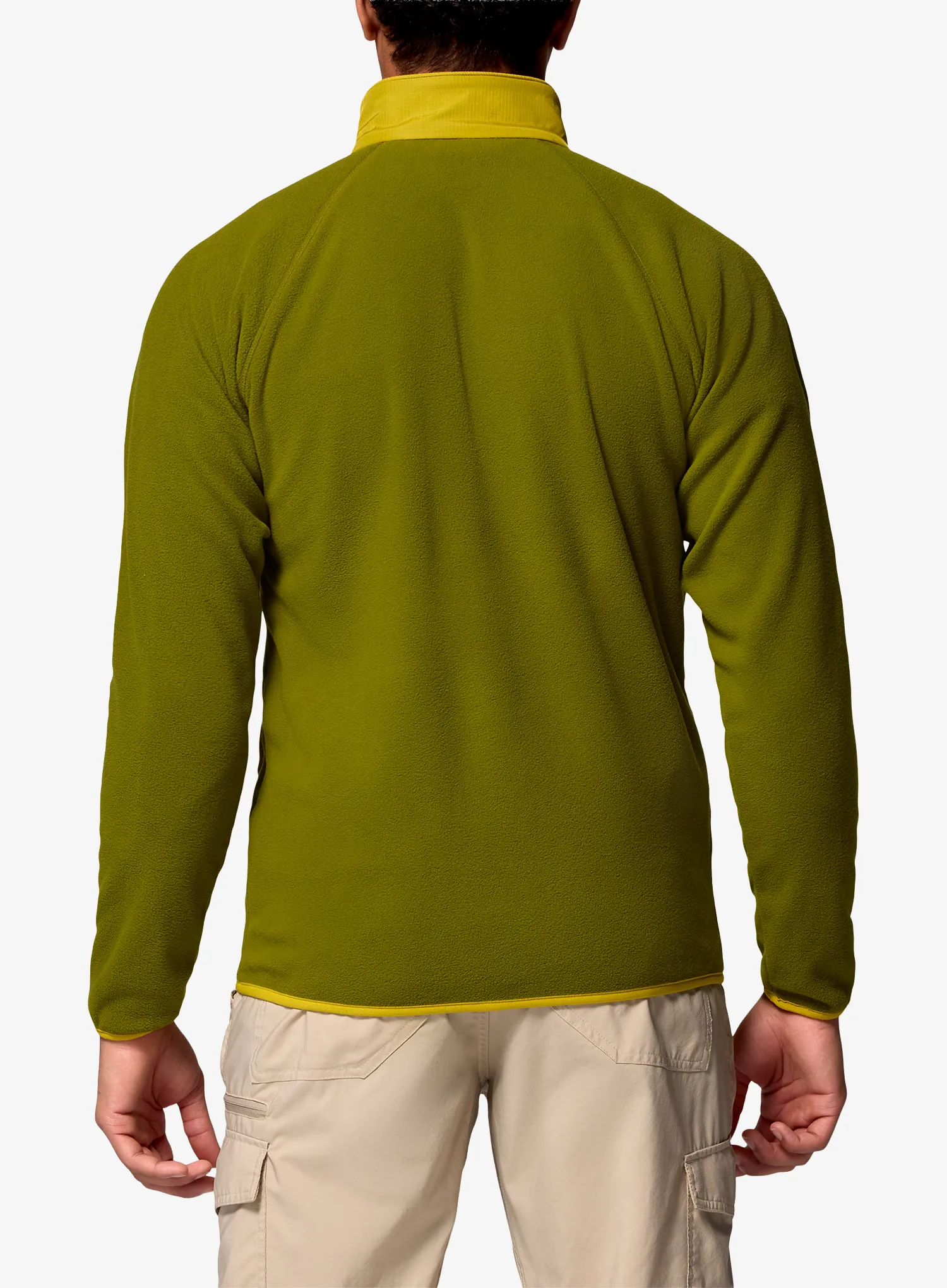 Flisinė striukė Columbia Fast Trek Overlay Full Zip - mossy green/antique moss